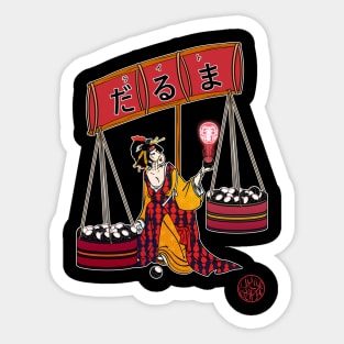 Bijinga - Raito Daruma seller Sticker